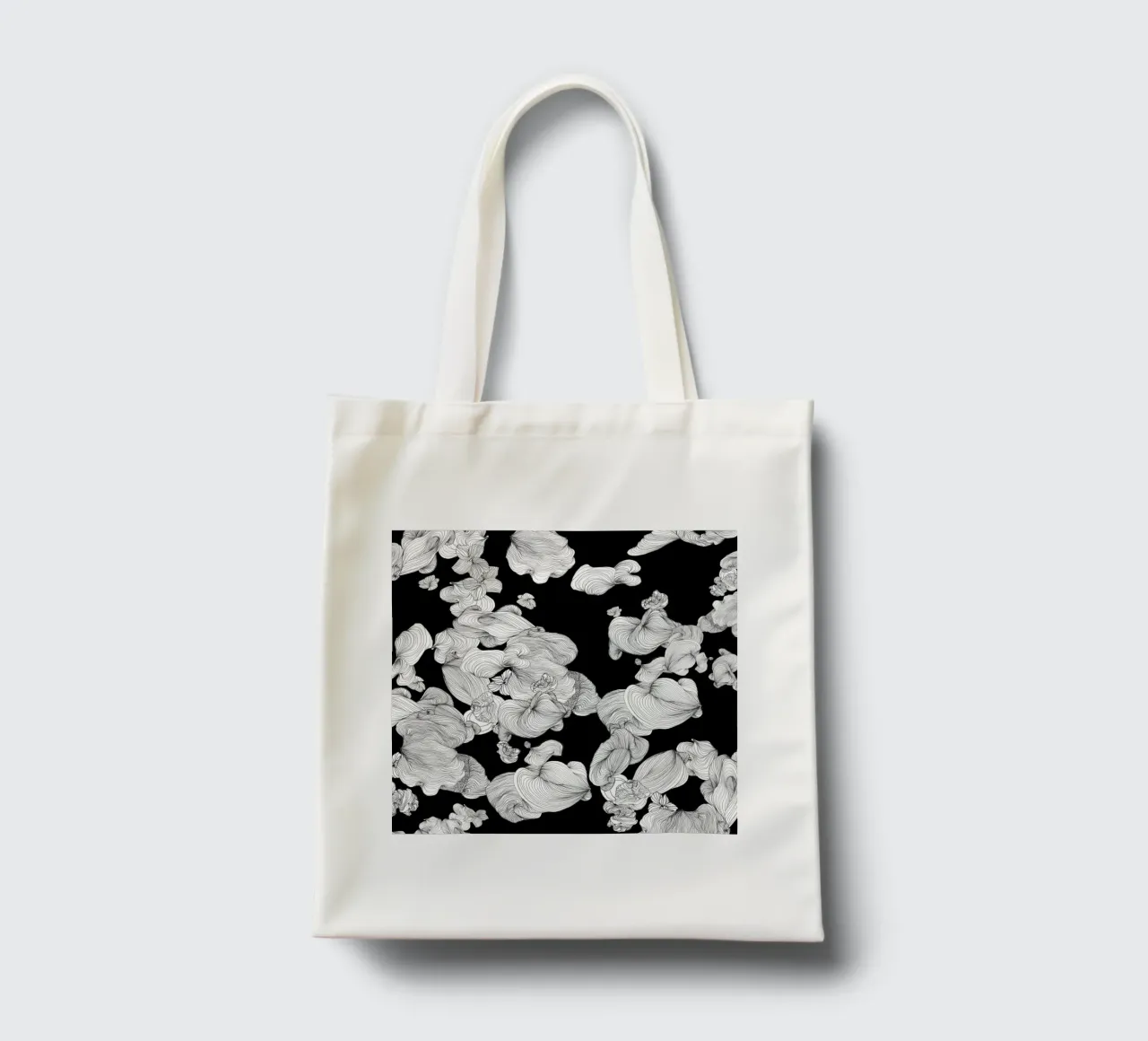 cloud bubbles tote bag by Giulio Iurissevich