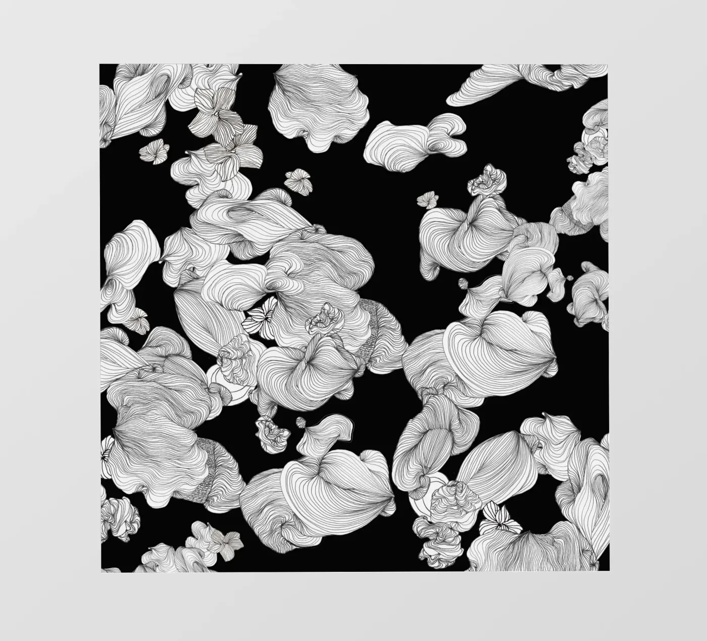 Wolkenblasen Backlit Folie von Giulio Iurissevich