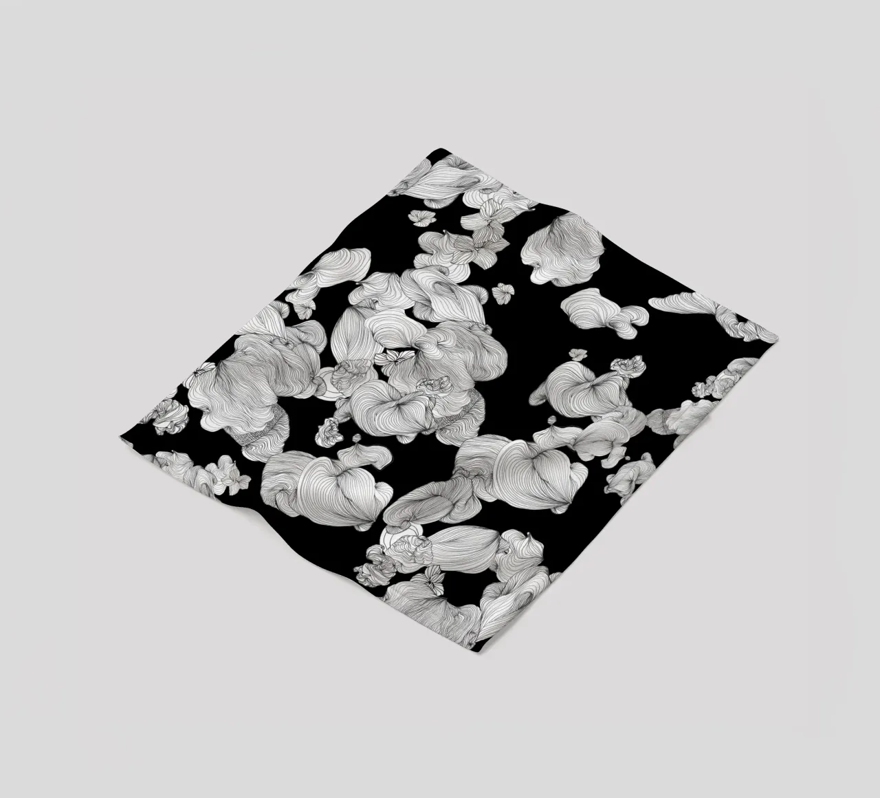 cloud bubbles fleece blanket by Giulio Iurissevich