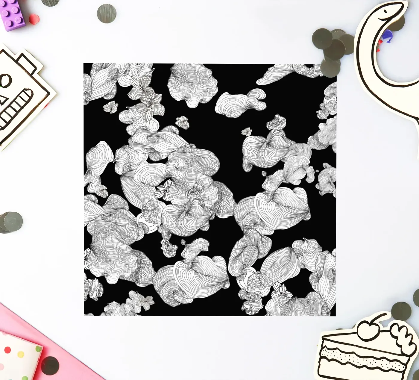 cloud bubbles sticker by Giulio Iurissevich