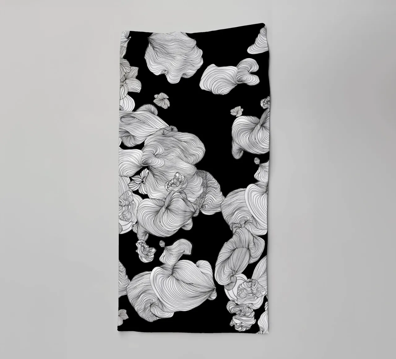 cloud bubbles towel by Giulio Iurissevich