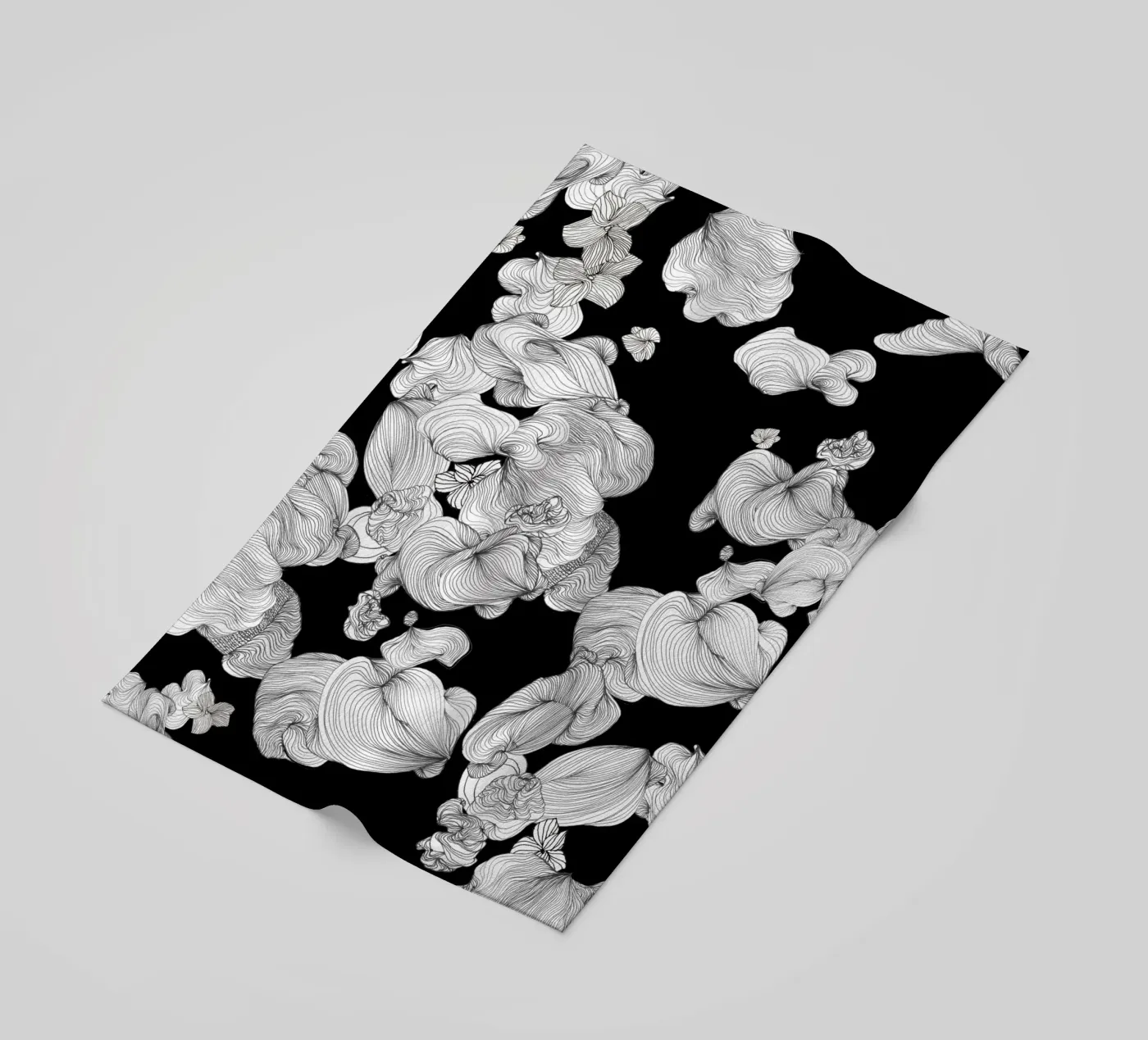 cloud bubbles beach towel by Giulio Iurissevich