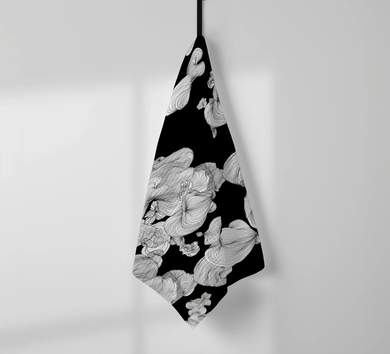 cloud bubbles Geschirrtuch von Giulio Iurissevich