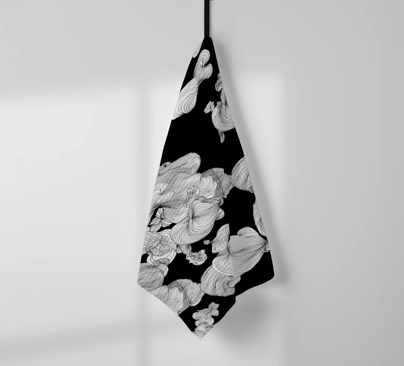 wolkenbellen theedoek van Giulio Iurissevich