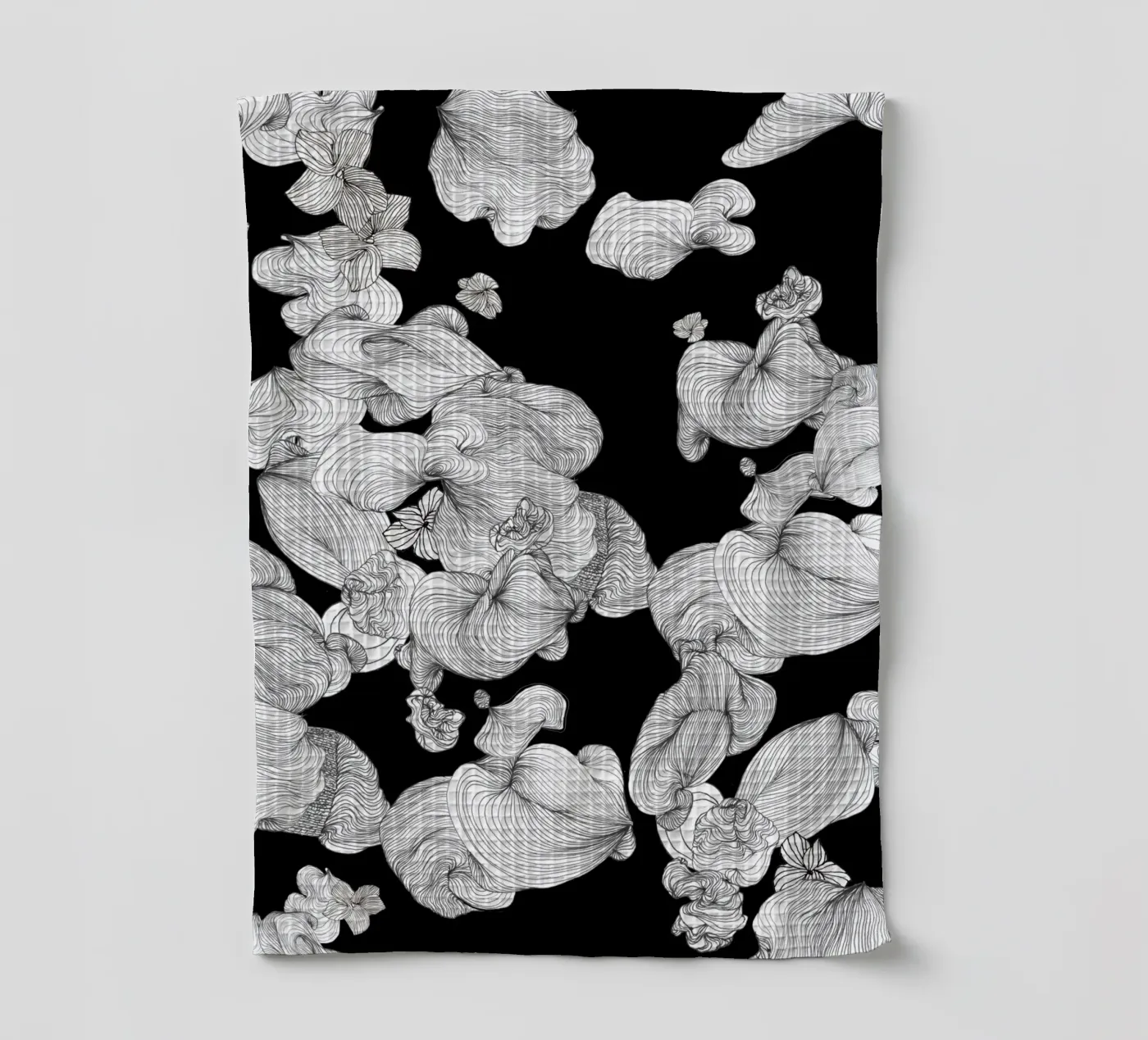 wolkenbellen theedoek van Giulio Iurissevich