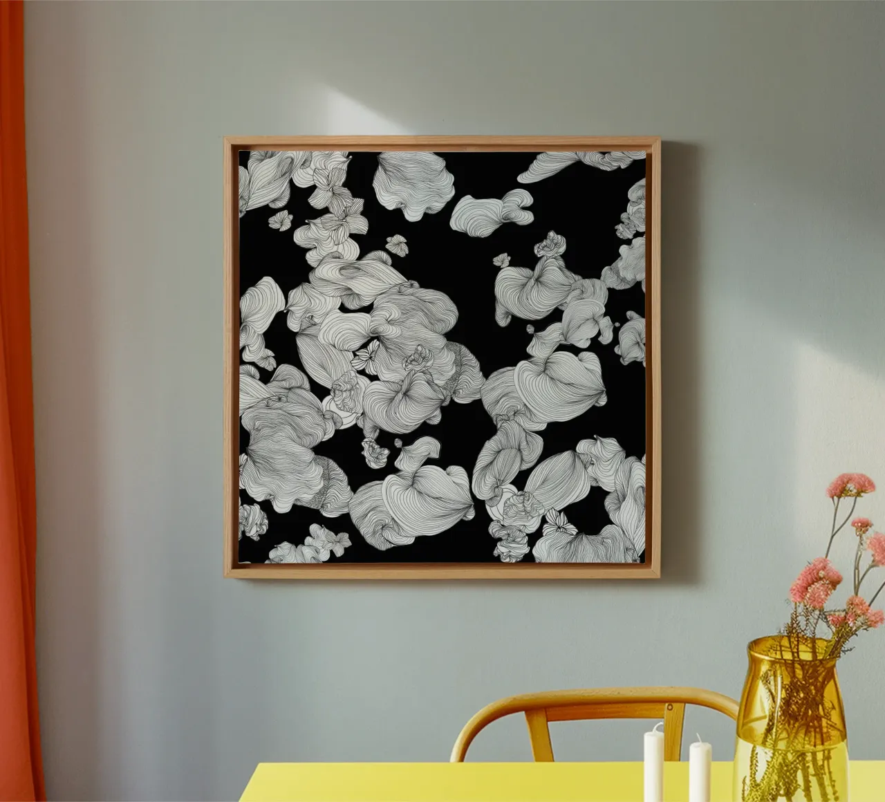 cloud bubbles canvas by Giulio Iurissevich