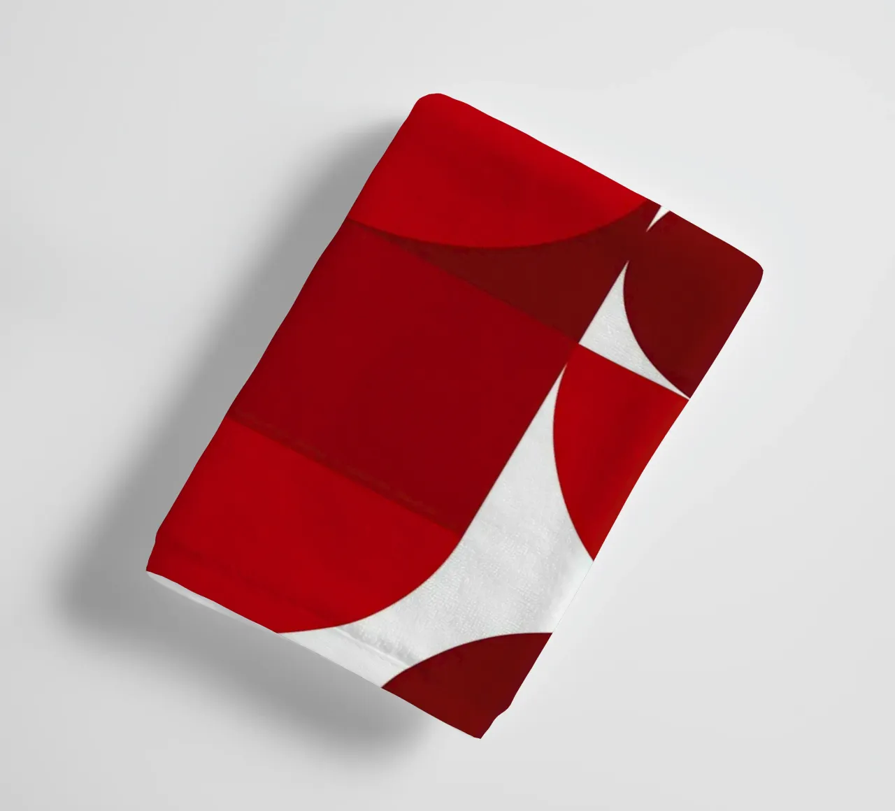 Bauhaus Geometric pattern towel by pdigitalprints