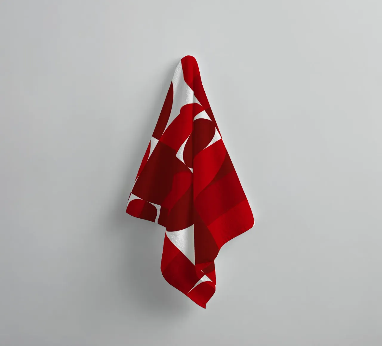 Bauhaus Geometric pattern towel by pdigitalprints