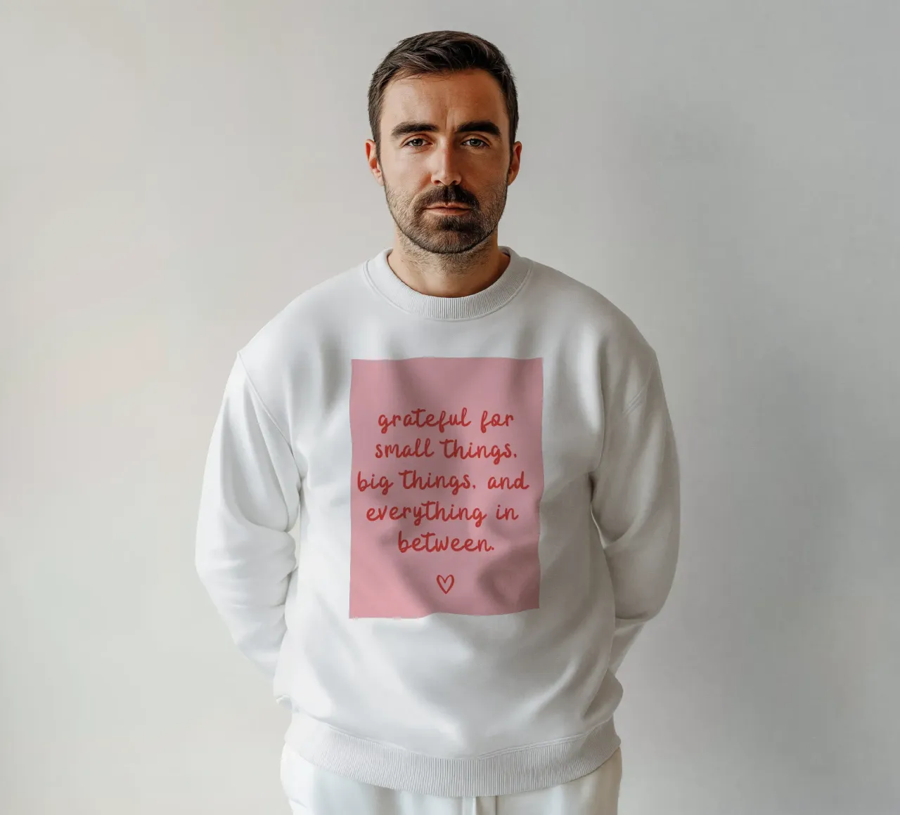 Grati per le piccole cose felpa da pdigitalprints