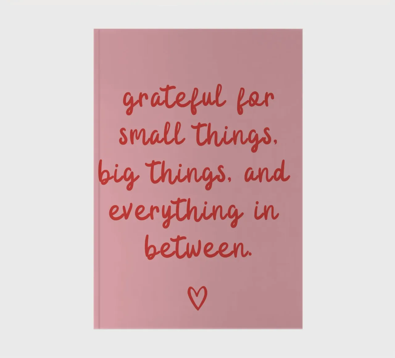 Grateful for small things notebook by pdigitalprints