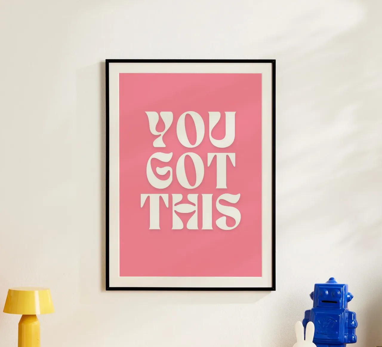 Hai capito tutto poster con telaio in plastica da pdigitalprints