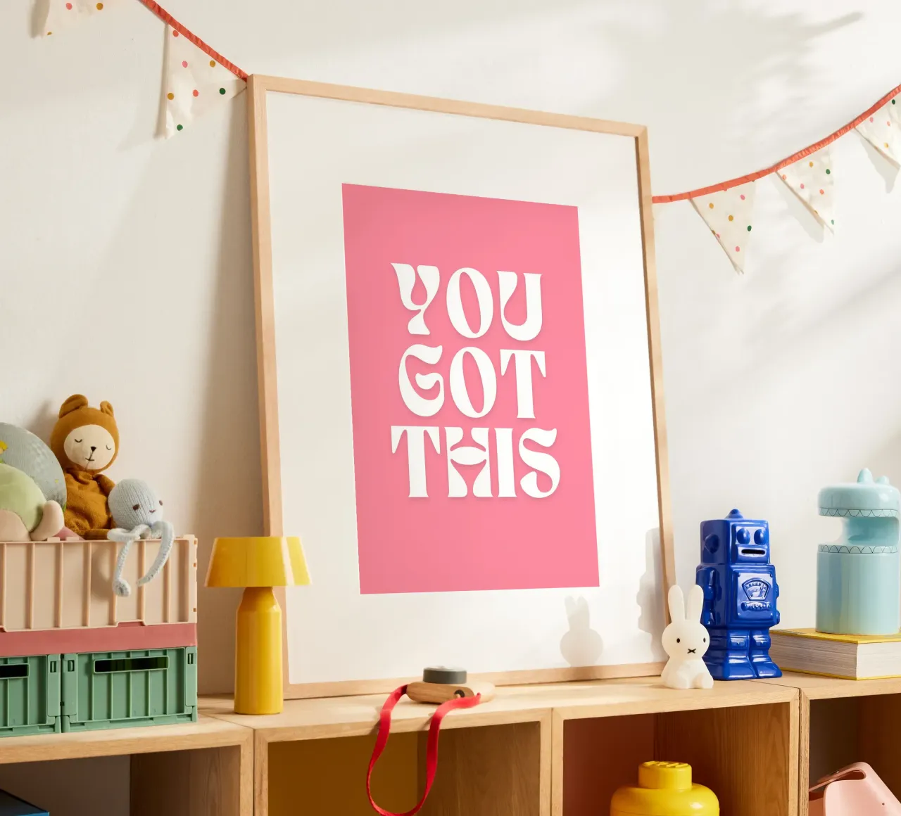 Hai capito tutto poster con telaio in plastica da pdigitalprints