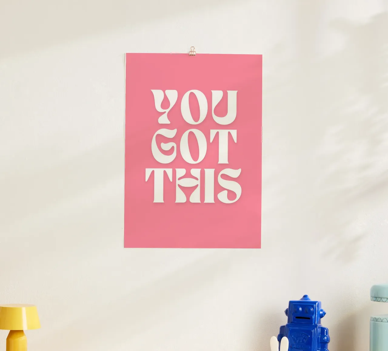 Hai capito tutto poster con telaio in plastica da pdigitalprints