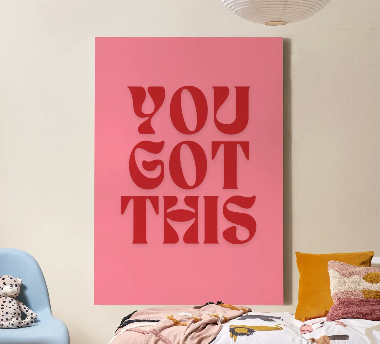 Hai capito tutto tela con Cornice a cassetta da pdigitalprints