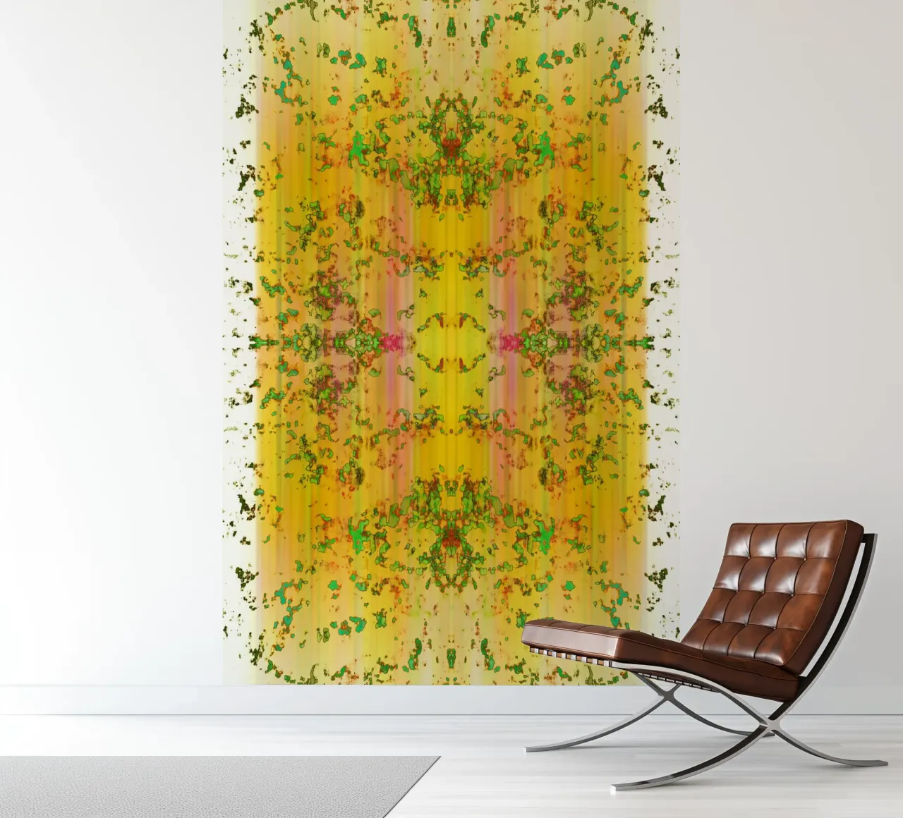 Stylized garden photo wallpaper by Teresa André