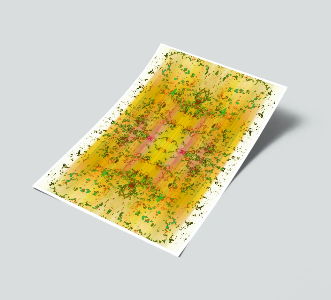 Stylized garden sticker sheet by Teresa André