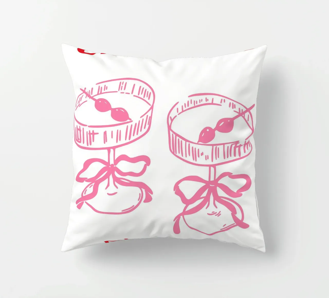 Champagne per favore cuscino da pdigitalprints