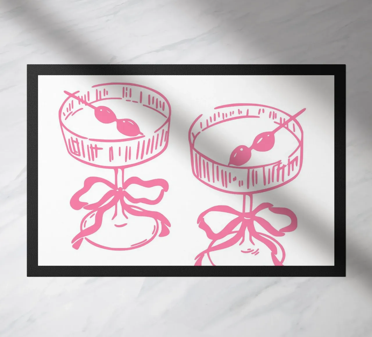 Champagne per favore zerbino da pdigitalprints