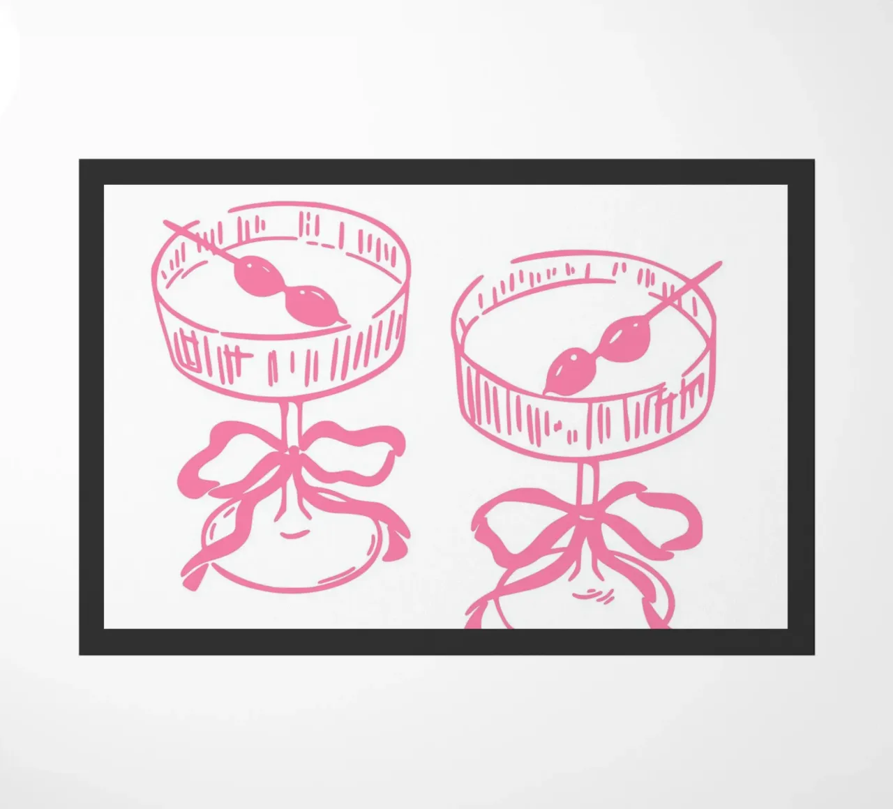 Champagne per favore zerbino da pdigitalprints
