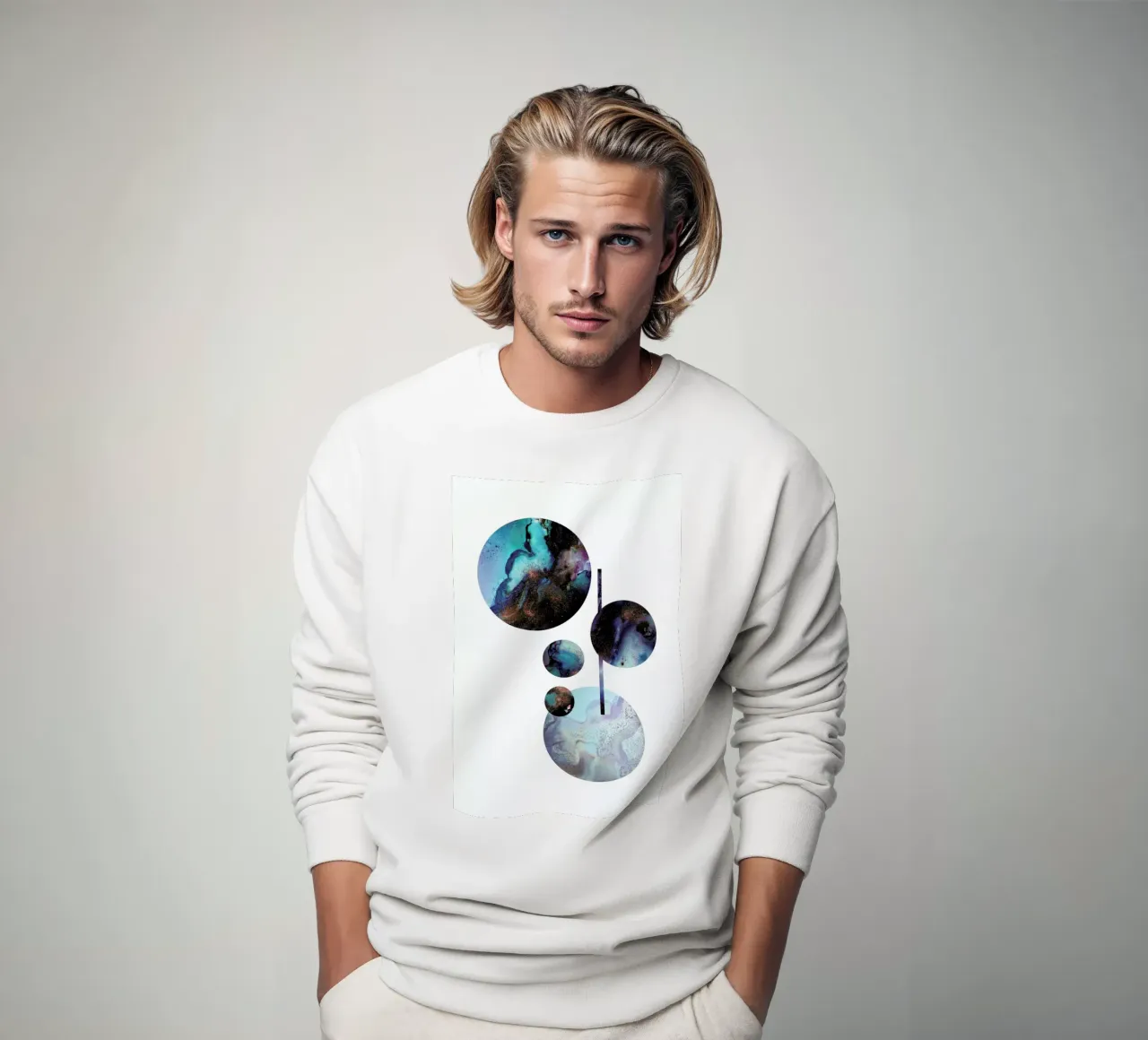 Rashid sweatshirt by Larissa van der Laan