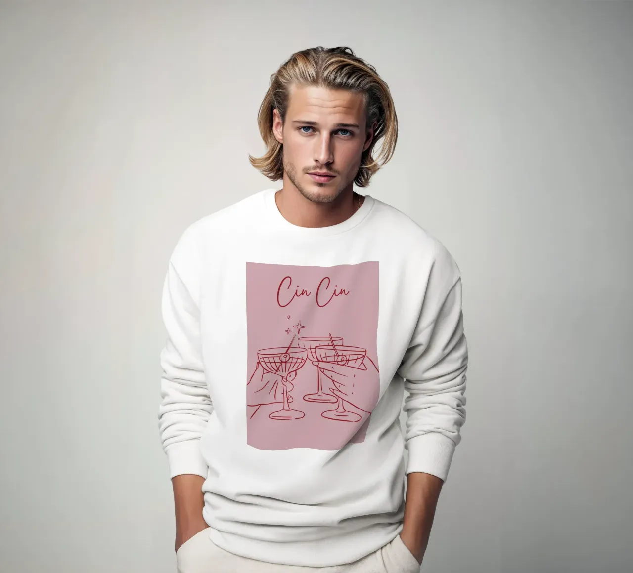 Cin Cin felpa da pdigitalprints