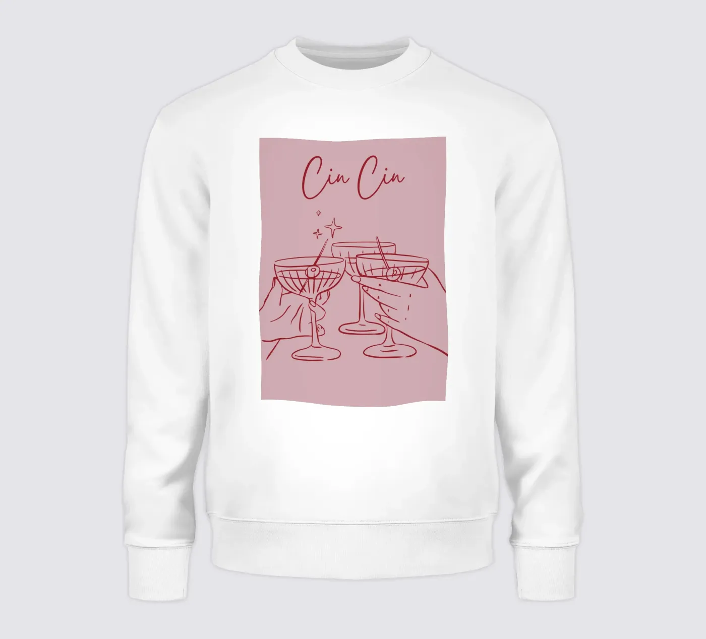 Cin Cin felpa da pdigitalprints