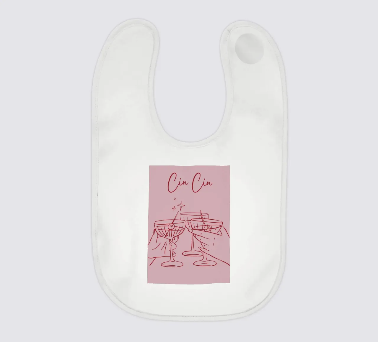 Cin Cin bavaglino da pdigitalprints