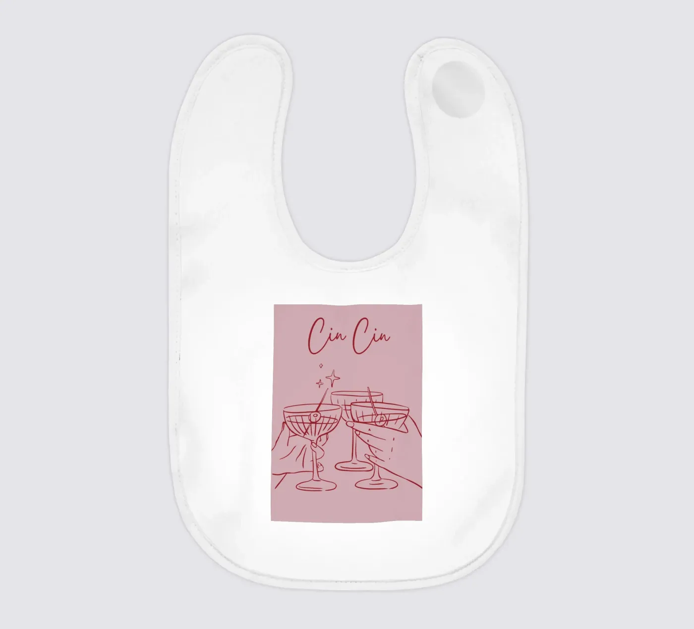 Cin Cin bavaglino da pdigitalprints