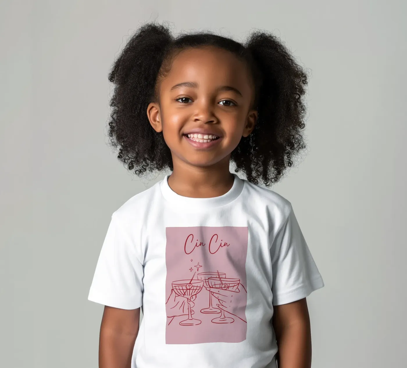 Cin Cin t-shirt bambini da pdigitalprints