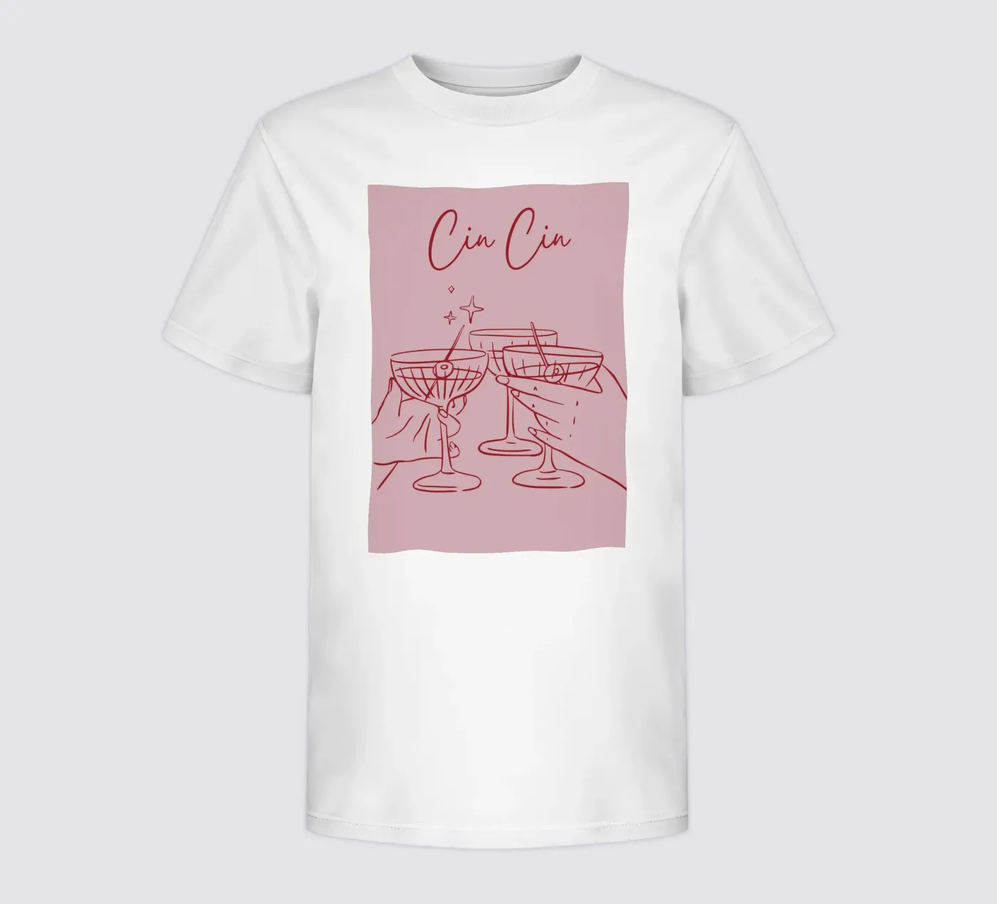 Cin Cin kinder t-shirt van pdigitalprints