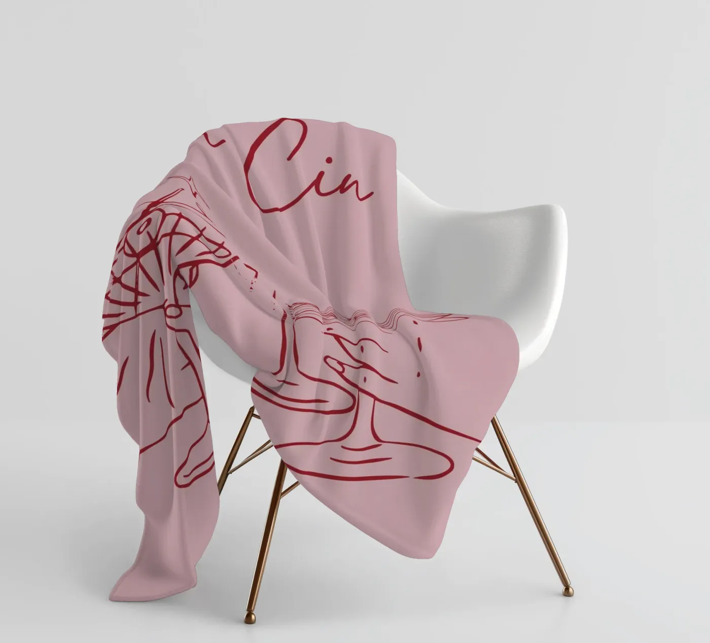 Cin Cin coperta in pile da pdigitalprints