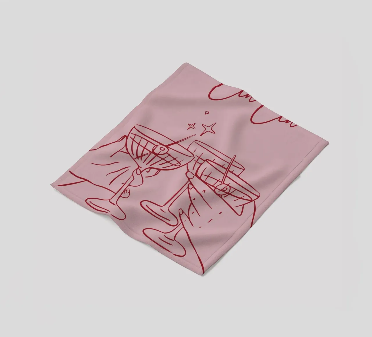 Cin Cin Fleecedecke von pdigitalprints