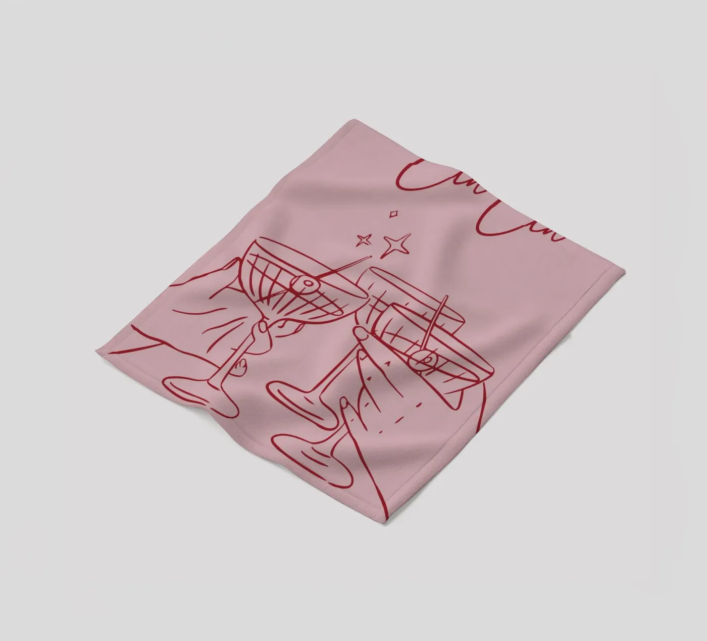 Cin Cin Fleecedecke von pdigitalprints