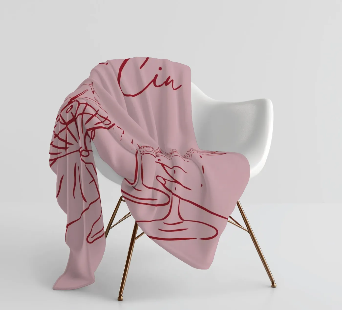 Cin Cin coperta in pile da pdigitalprints