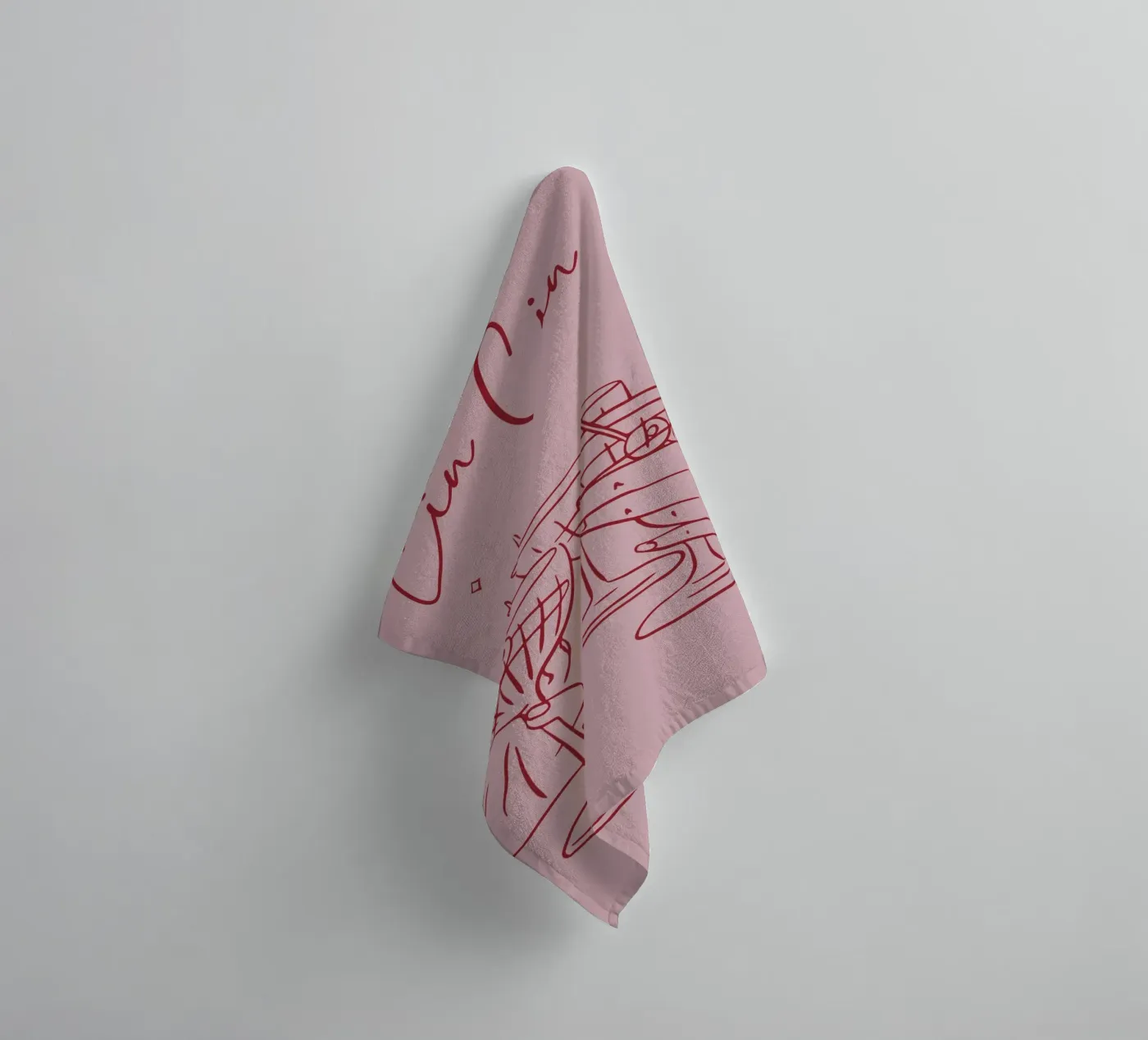 Cin Cin badhanddoek van pdigitalprints