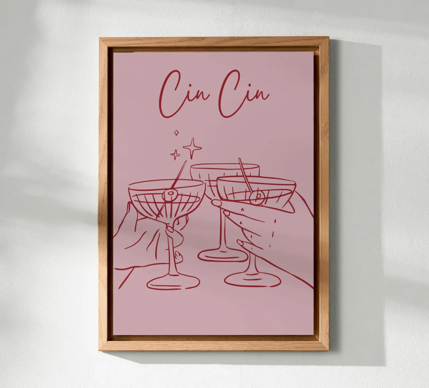 Cin Cin alluminio dibond da pdigitalprints
