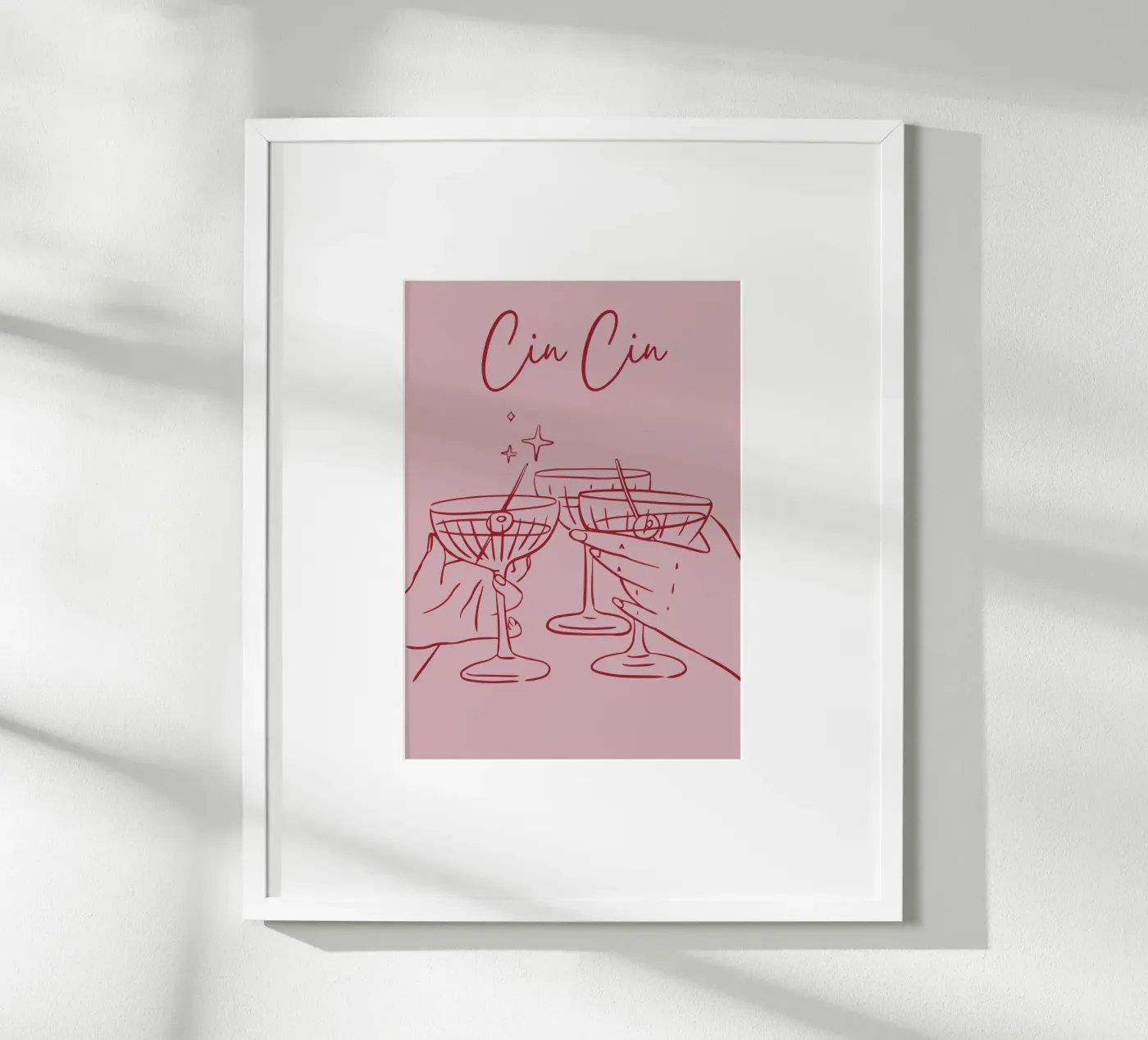 Cin Cin Poster von pdigitalprints
