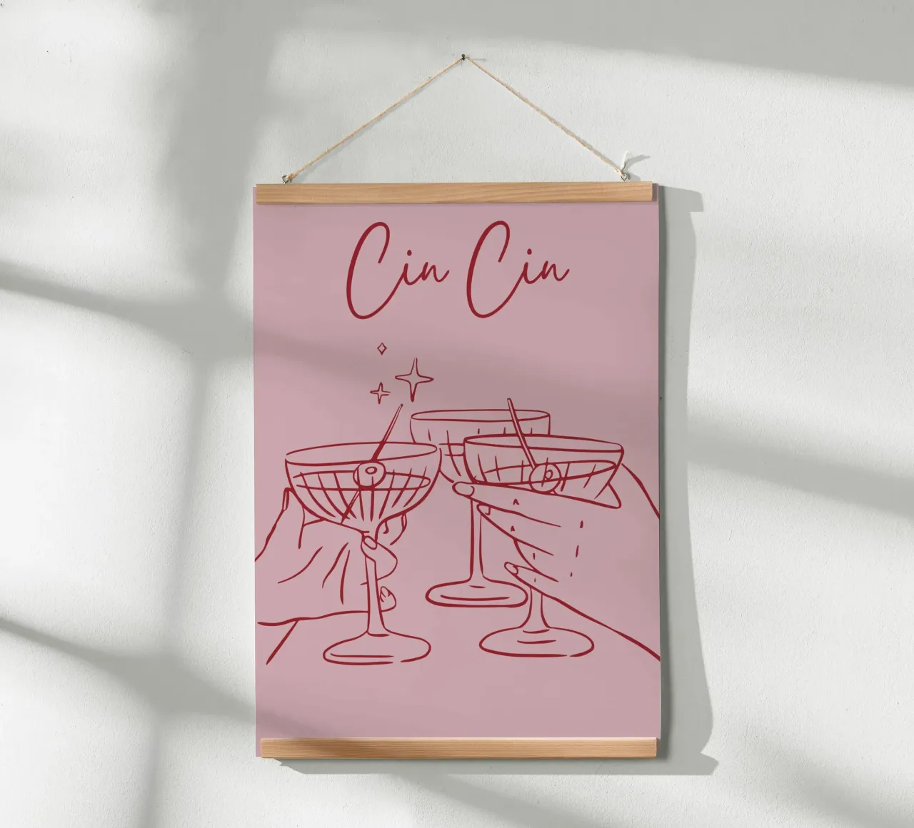 Cin Cin poster da pdigitalprints