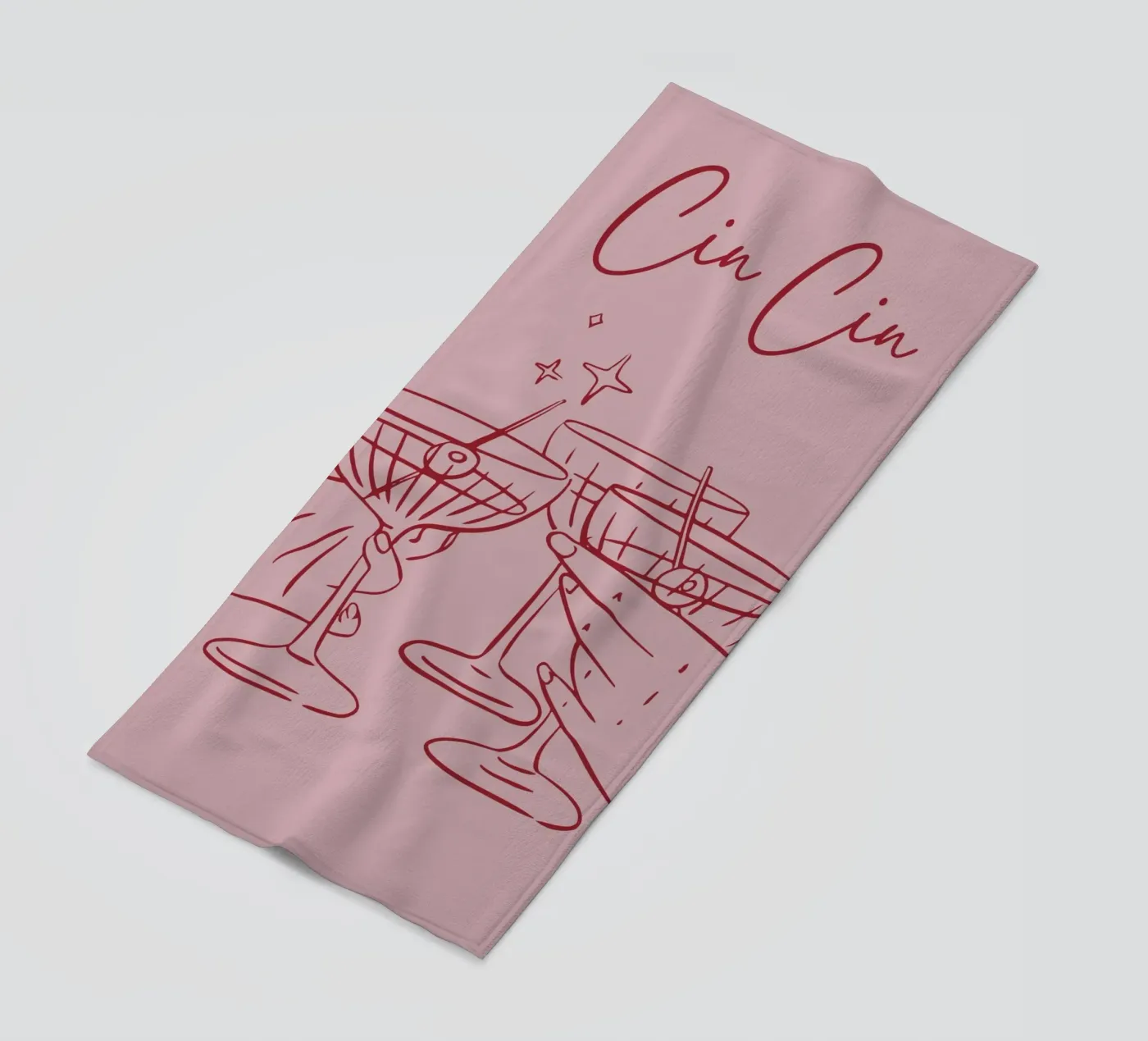 Cin Cin telo mare da pdigitalprints