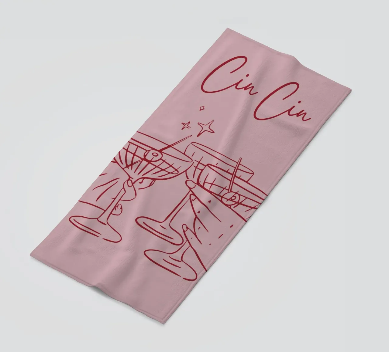 Cin Cin telo mare da pdigitalprints