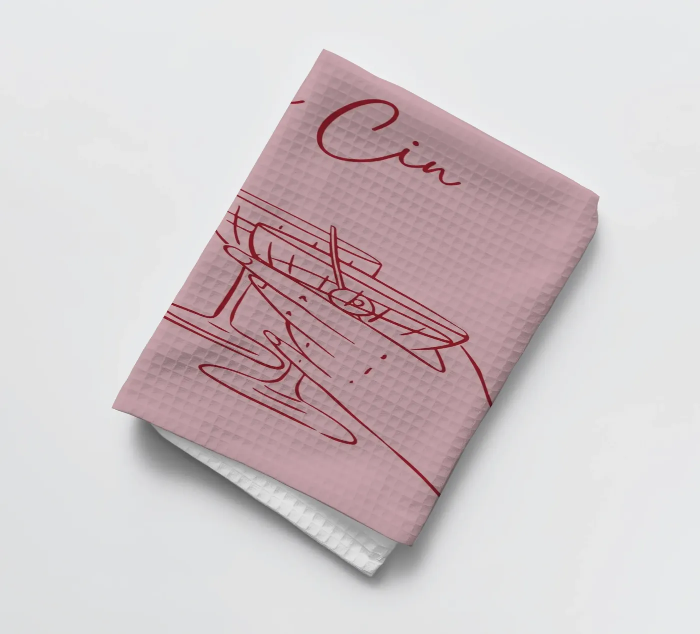 Cin Cin Geschirrtuch von pdigitalprints