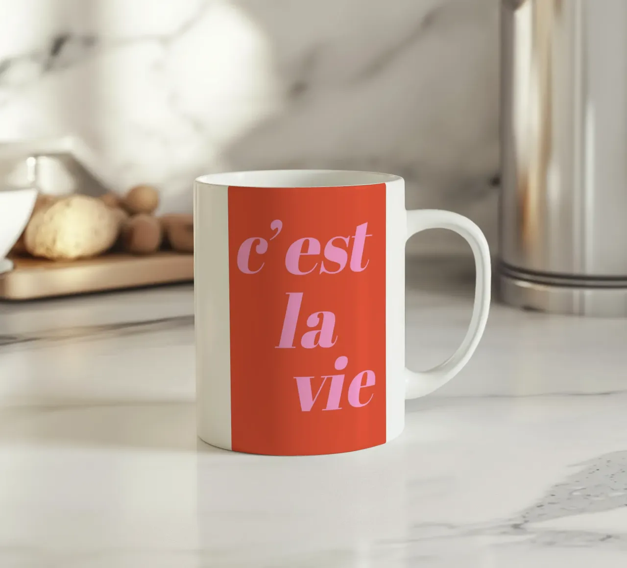 Questa è la vita tazza in ceramica da pdigitalprints