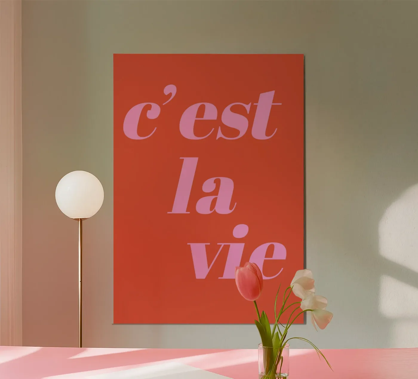 Questa è la vita poster da pdigitalprints