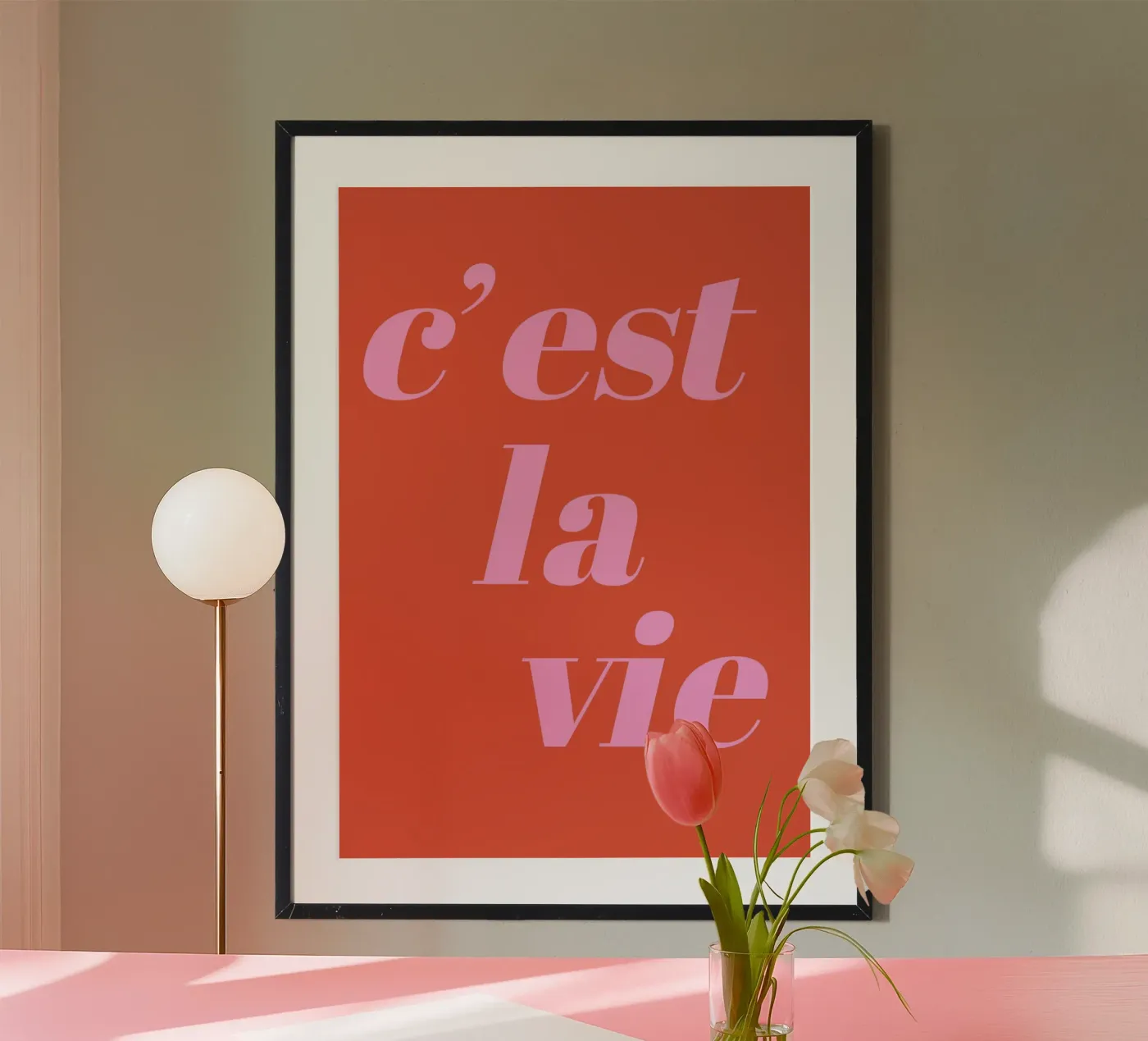 Questa è la vita poster da pdigitalprints