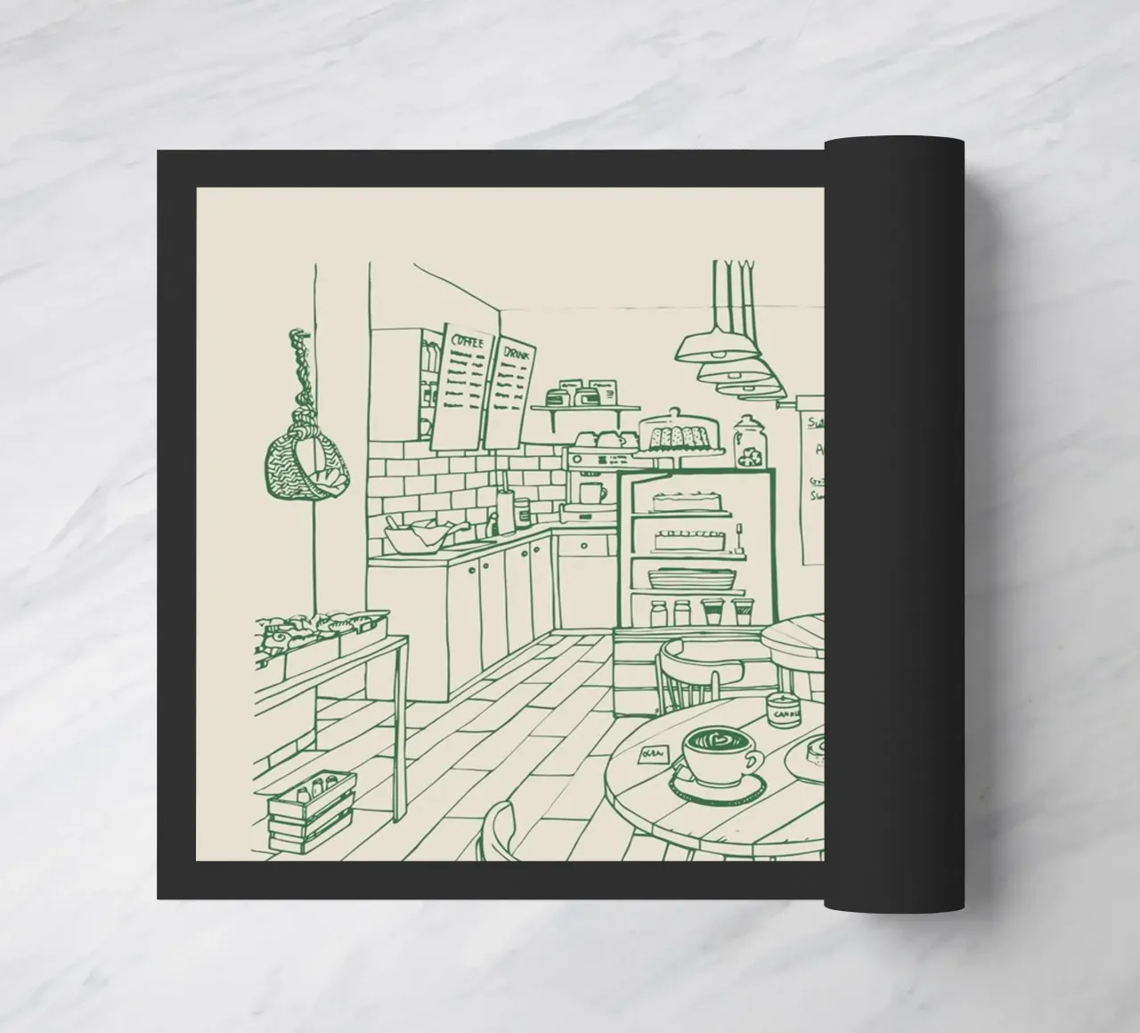 Caffè d'epoca zerbino da pdigitalprints