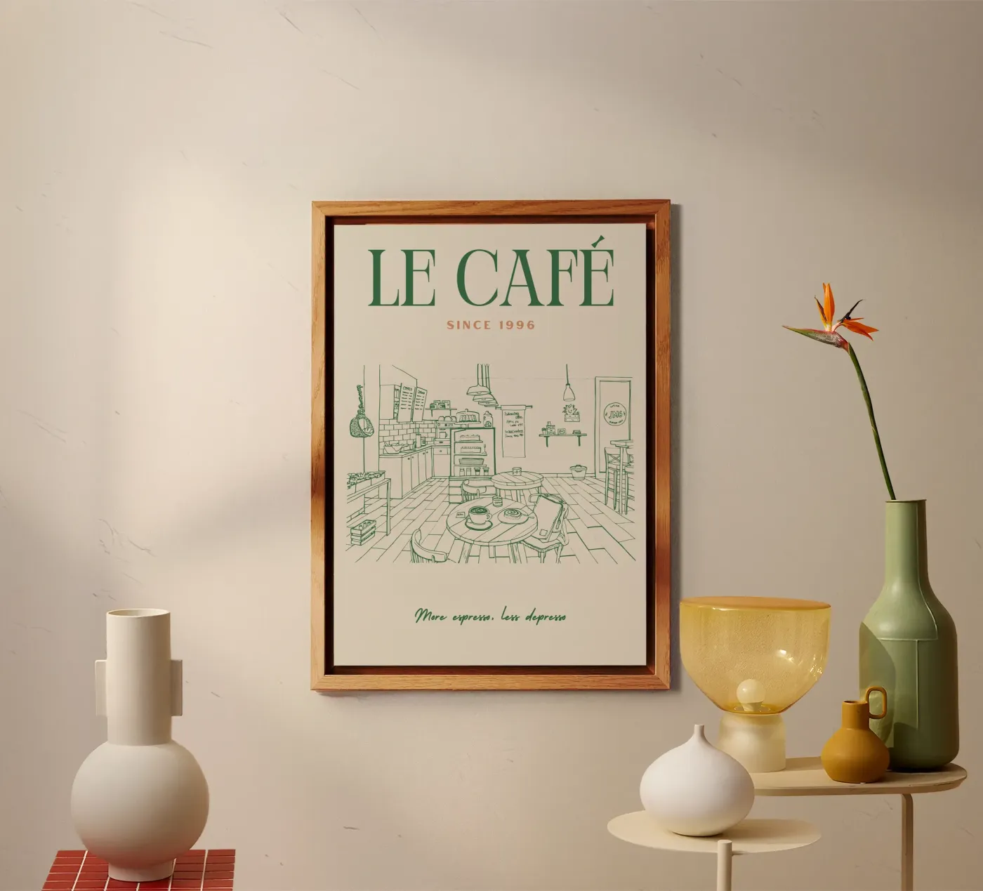 Caffè d'epoca pannello forex da pdigitalprints