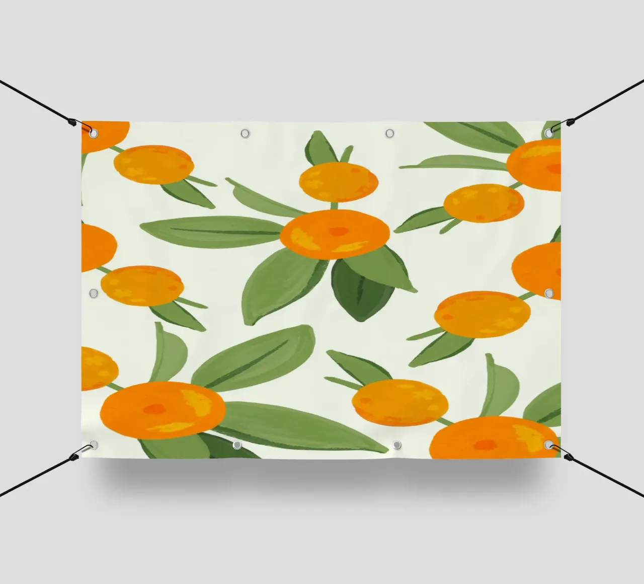 Estate arancione telo in pvc da pdigitalprints