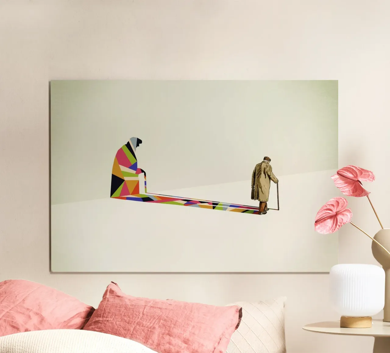 Walking Shadow - Old Man poster da Jason Ratliff