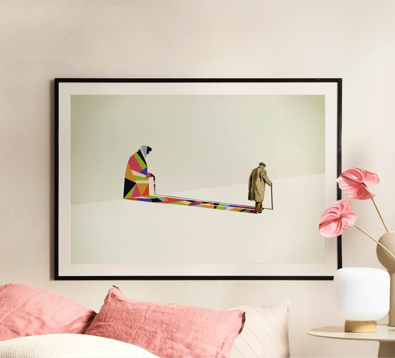 Walking Shadow - Old Man poster da Jason Ratliff