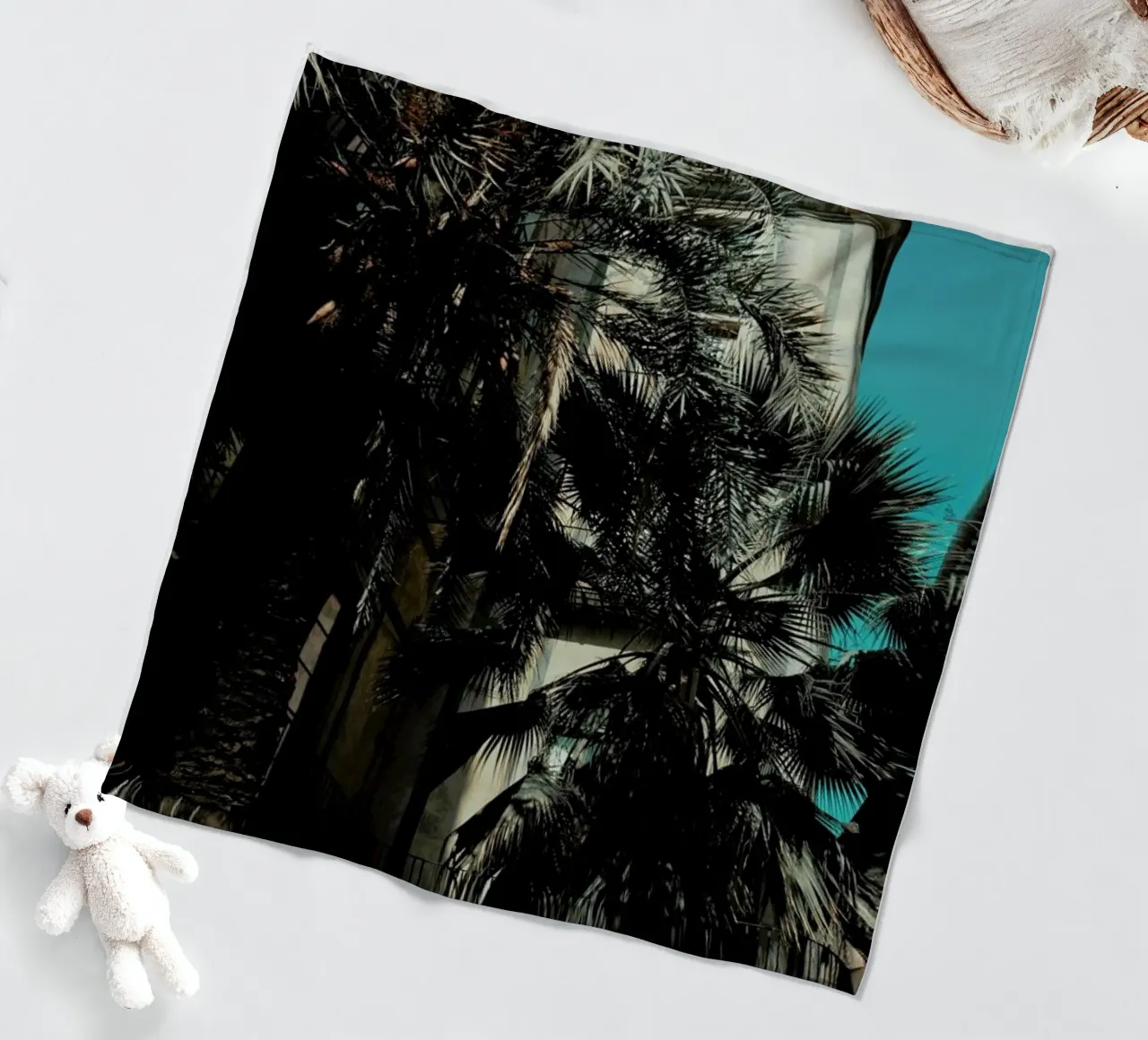 Palms XII coperta in pile da Sebastian Hilgetag